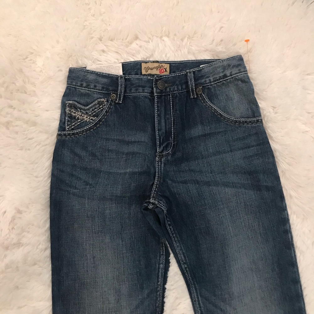 WRANGLER VINTAGE BOYS BOOTCUT JEANS
